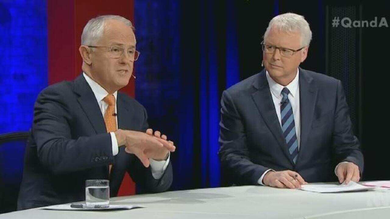 PM Turnbull at ABC's Q&A Program