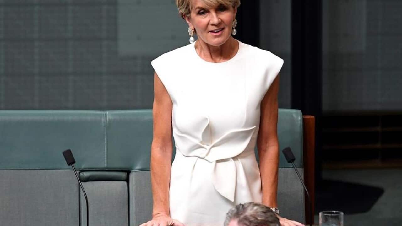 Member of Parliament for Curtin Julie Bishop