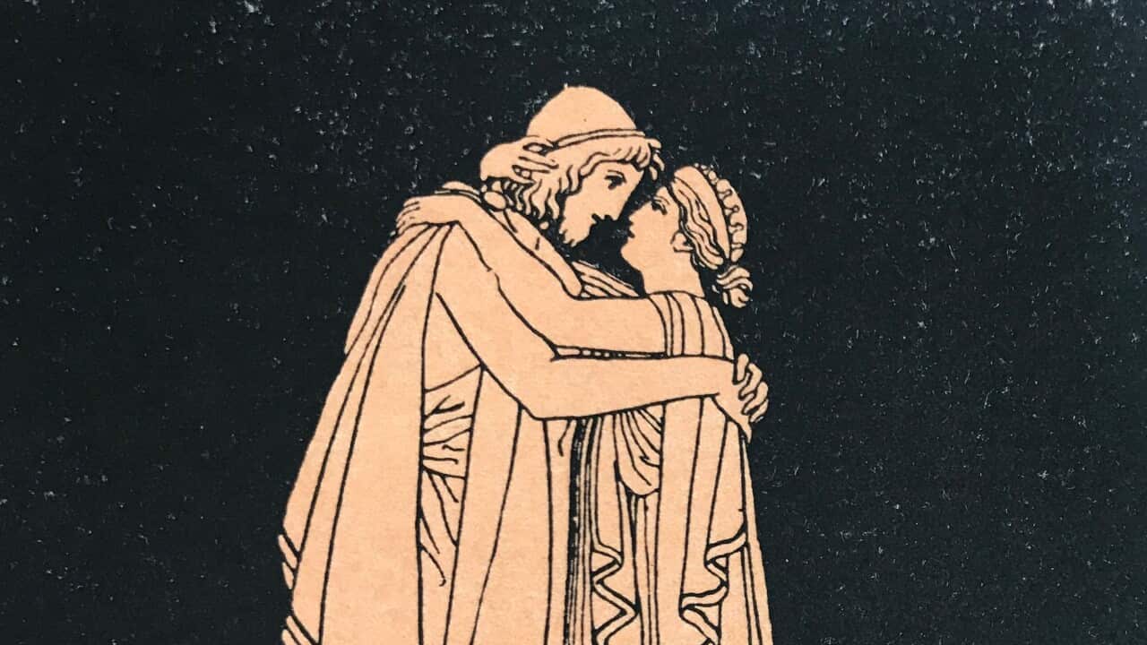 The Meeting of Ulysses and Penelope.