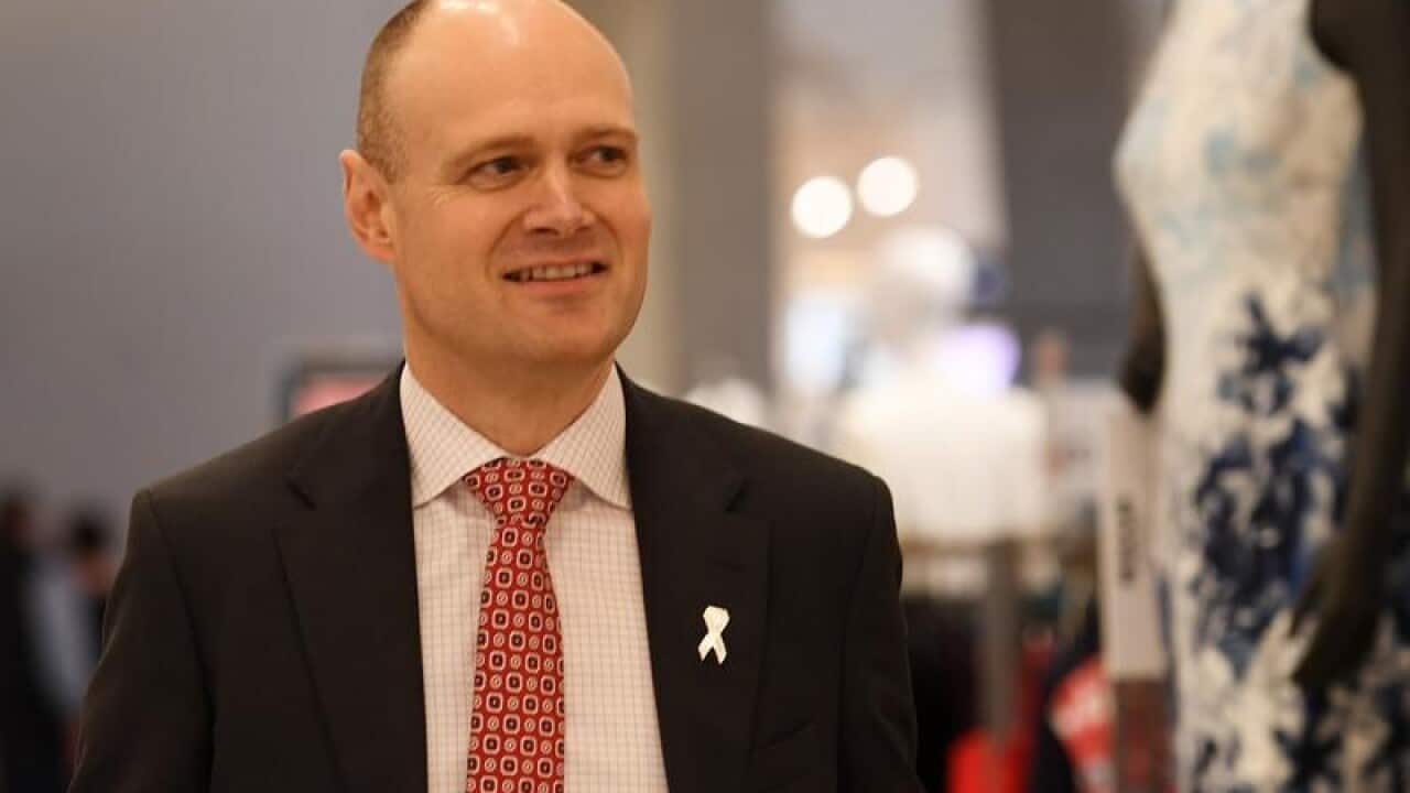 Myer chief executive Richard Umbers