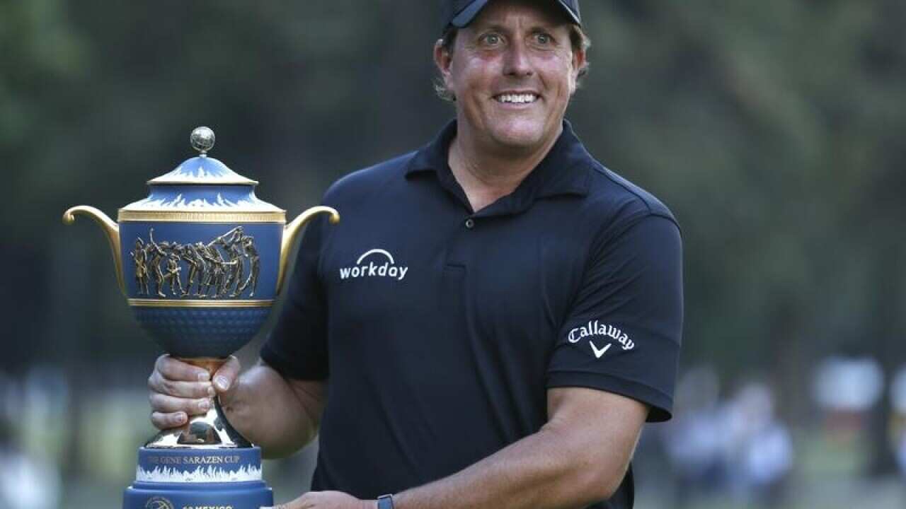 American golfer Phil Mickelson