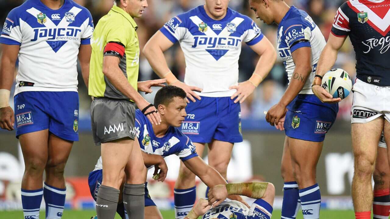 James Graham of the Bulldogs