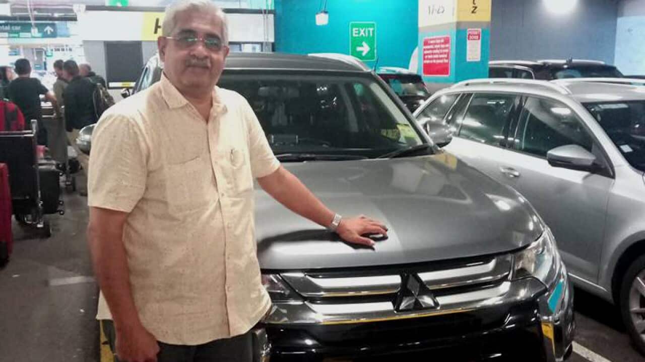 Suresh Joseph is traveling across Australia's Highway 1 in a solo car ride