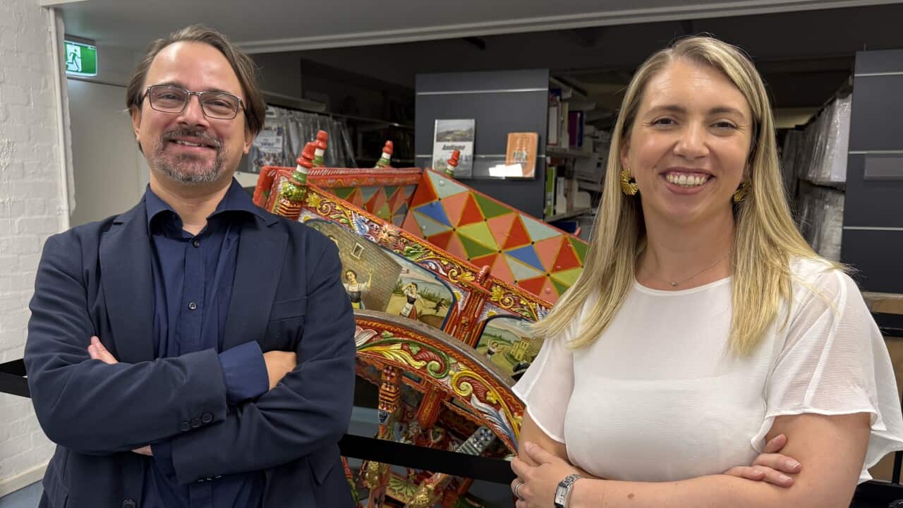 I ricercatori Matteo Bonotti e Chiara De Lazzari al Coasit di Melbourne.