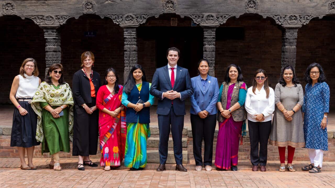 Assistant Foreign Minister Tim Watts in Nepal