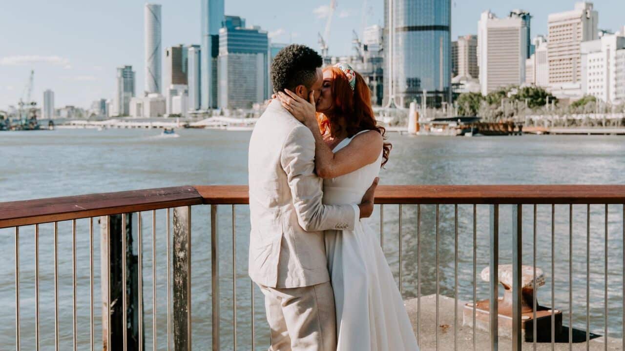 Jessie and Jesse got married in Brisbane
