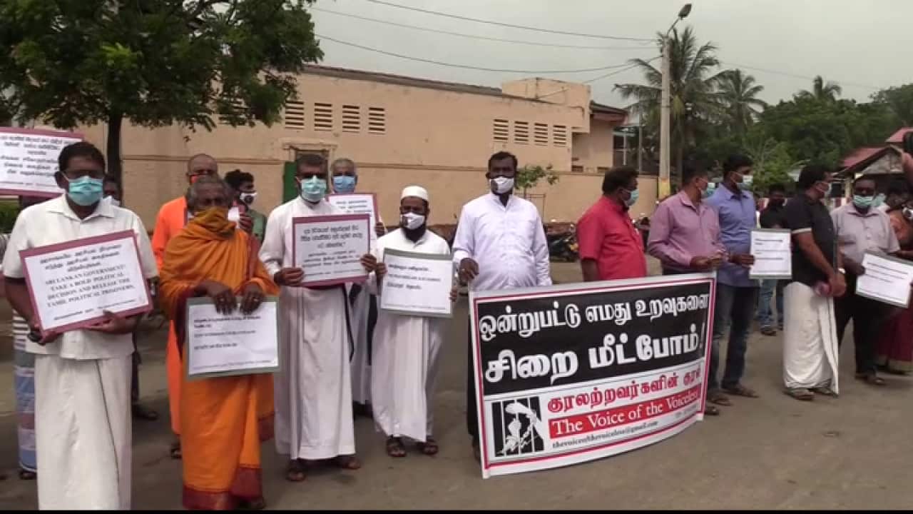 Protest in Sri Lanka