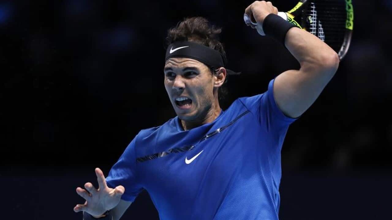 Rafael Nadal of Spain.