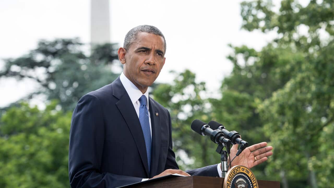 President Barack Obama says the US will not send troops into combat in Iraq