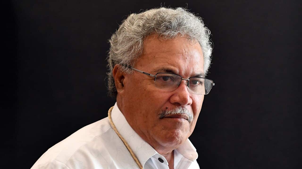 Tuvalu's former prime minister Enele Sopoaga.