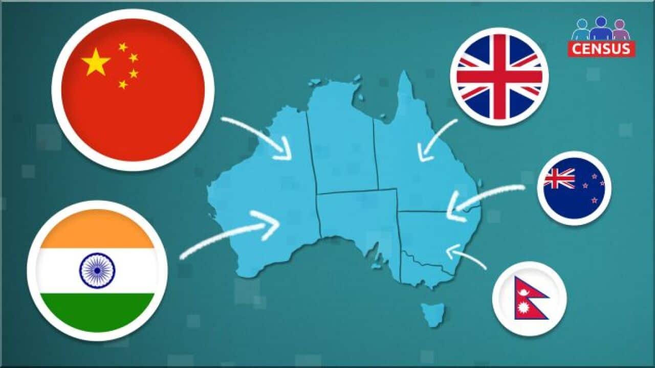 Hasil sensus menunjukkna negara asal para migran