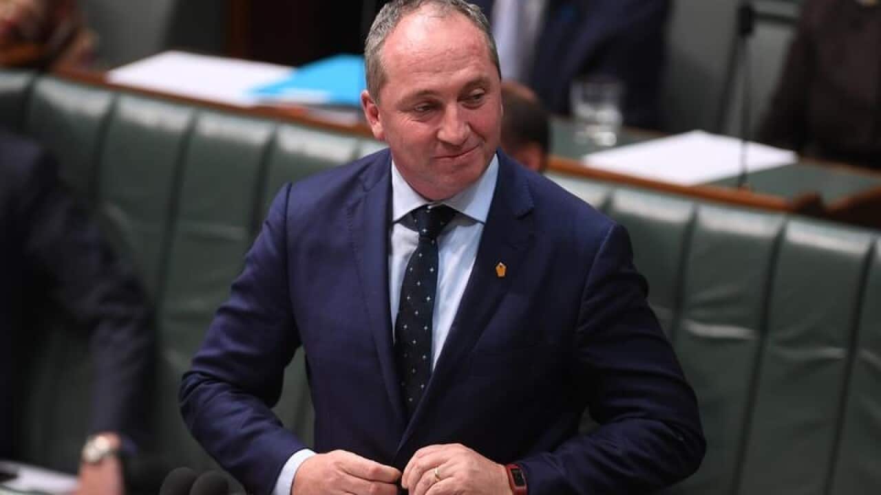 Australian Deputy Prime Minister Barnaby Joyce
