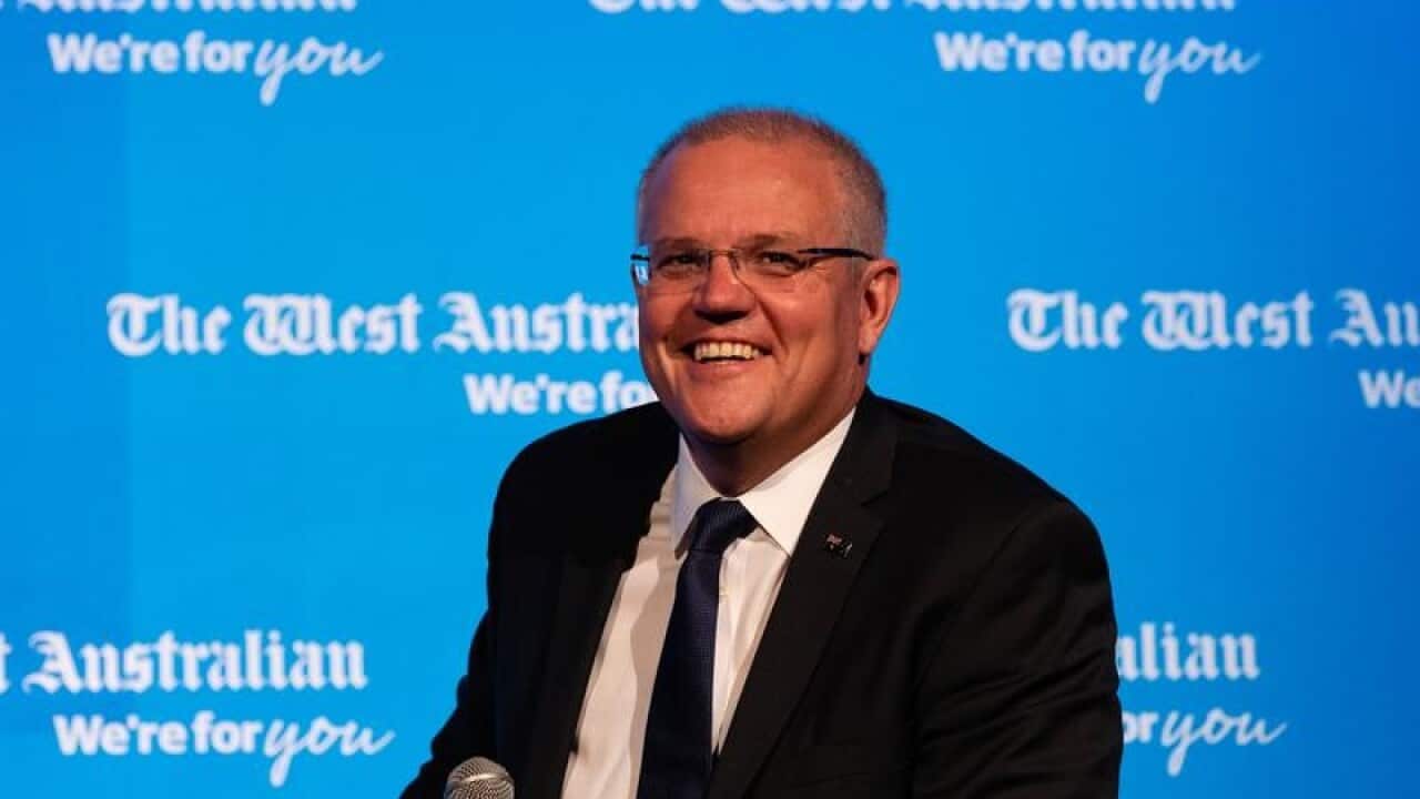 Prime Minister Scott Morrison has got the official backing of his predecessor.