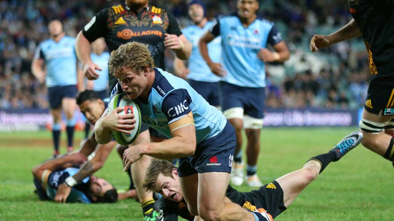 Michael Hooper of the Waratahs