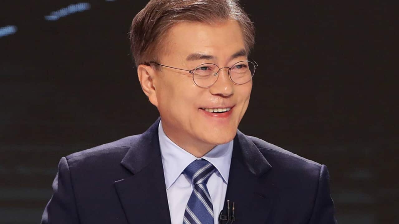 Moon Jae-in, the presidential candidate