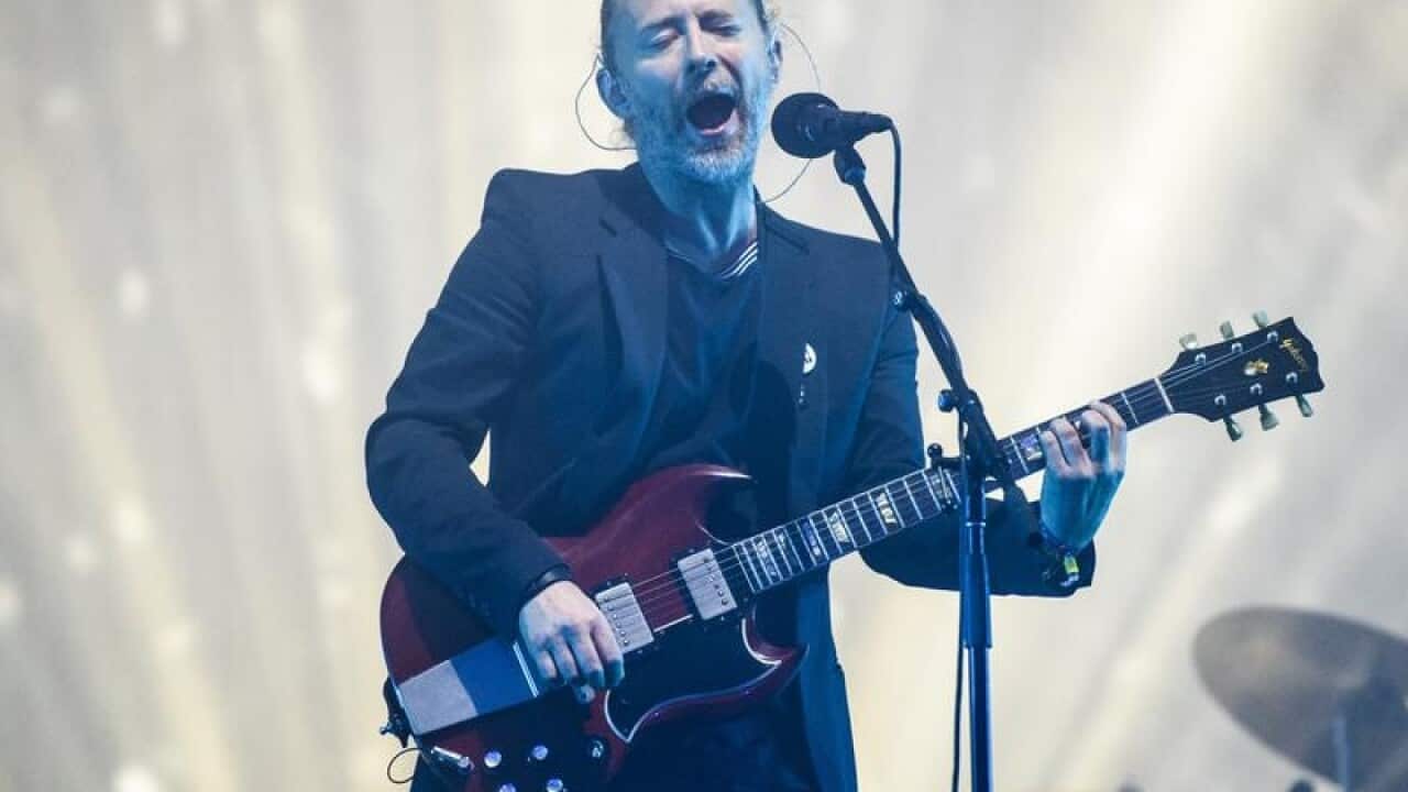 Thom Yorke of Radiohead