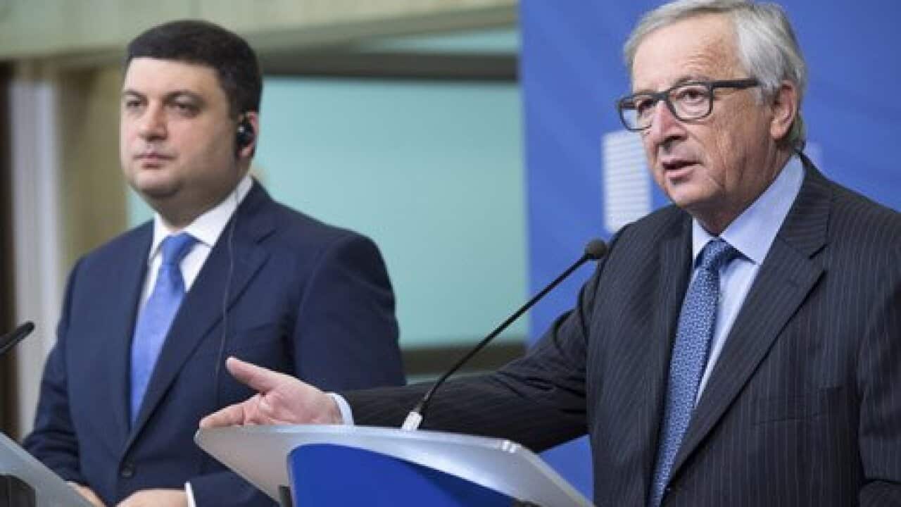 Prime Minister of Ukraine Volodymyr Groysman in Brussels held talks with President of the European Commission Jean-Claude Juncker