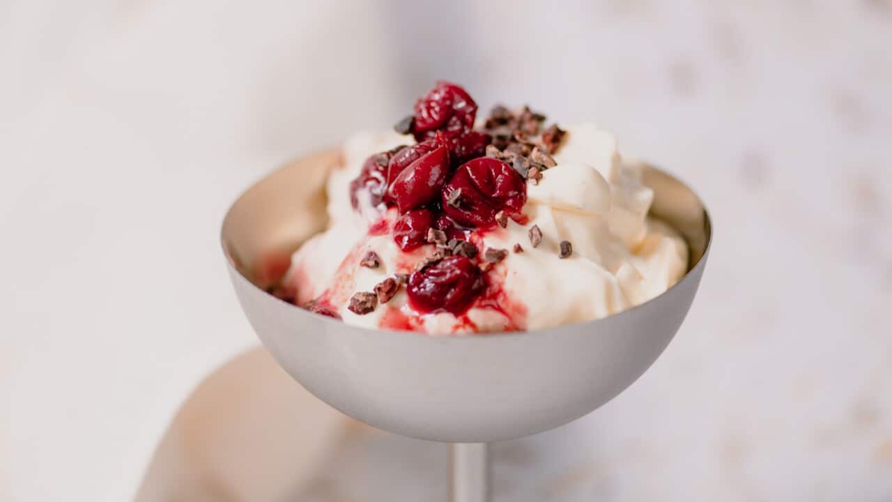 The ultimate no-churn vanilla ice-cream