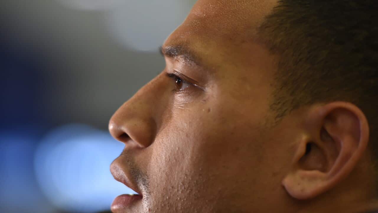 Wallabies player Israel Folau