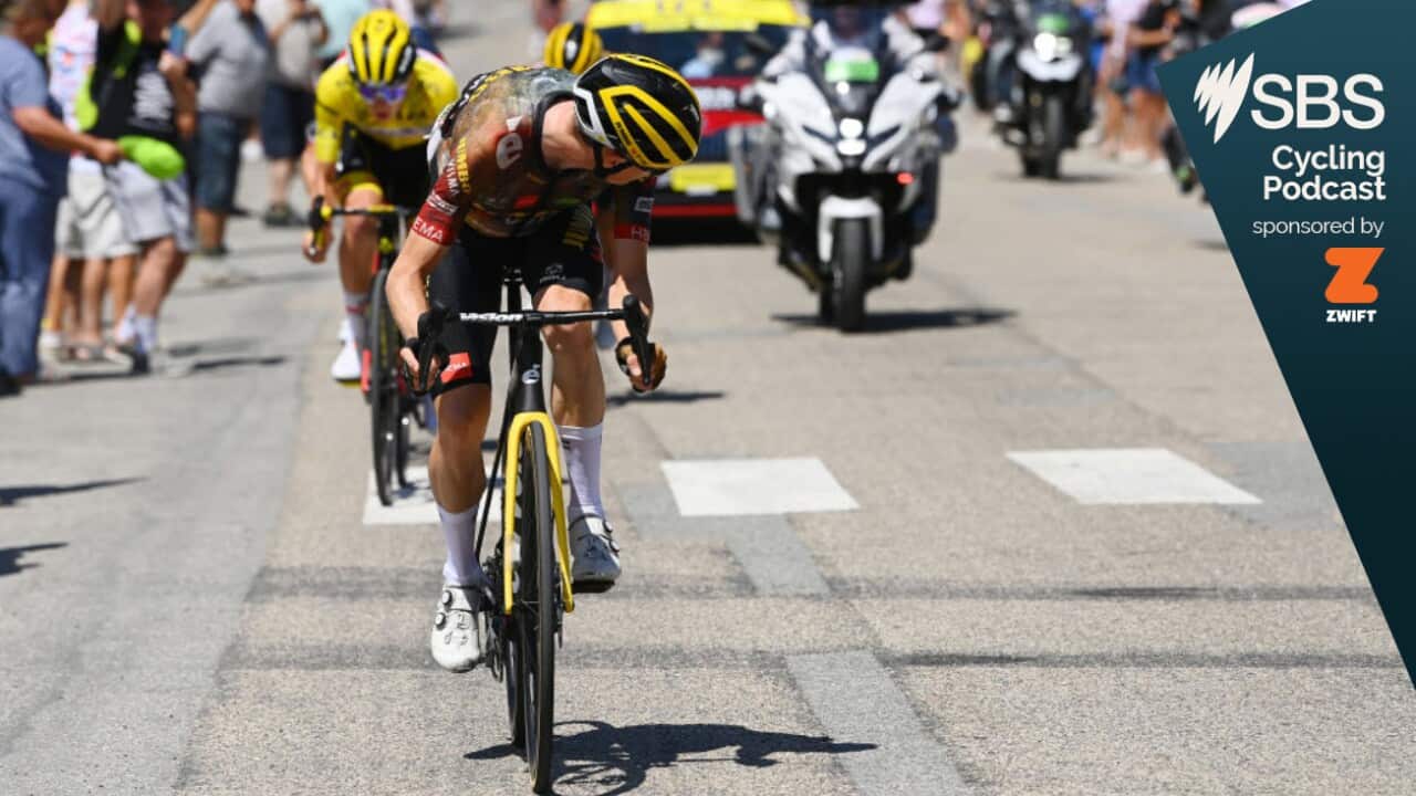 Action on the stage 11 of the Tour de France