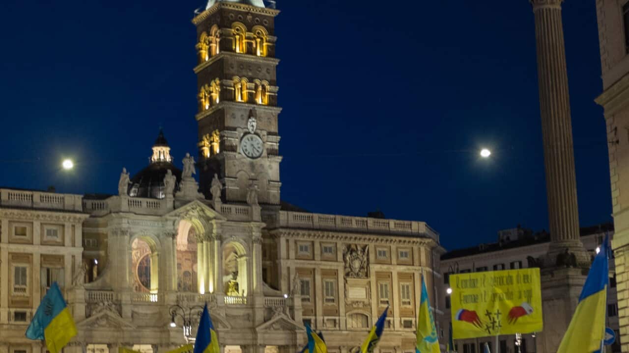 The Ukrainian community in Rome gathers to commemorate the Holodomor