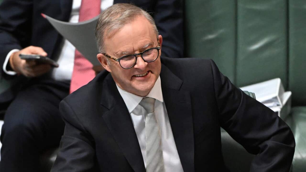 Prime Minister Anthony Albanese during Question Time in the House of Representatives at Parliament House in Canberra, Monday, August 1, 2022.