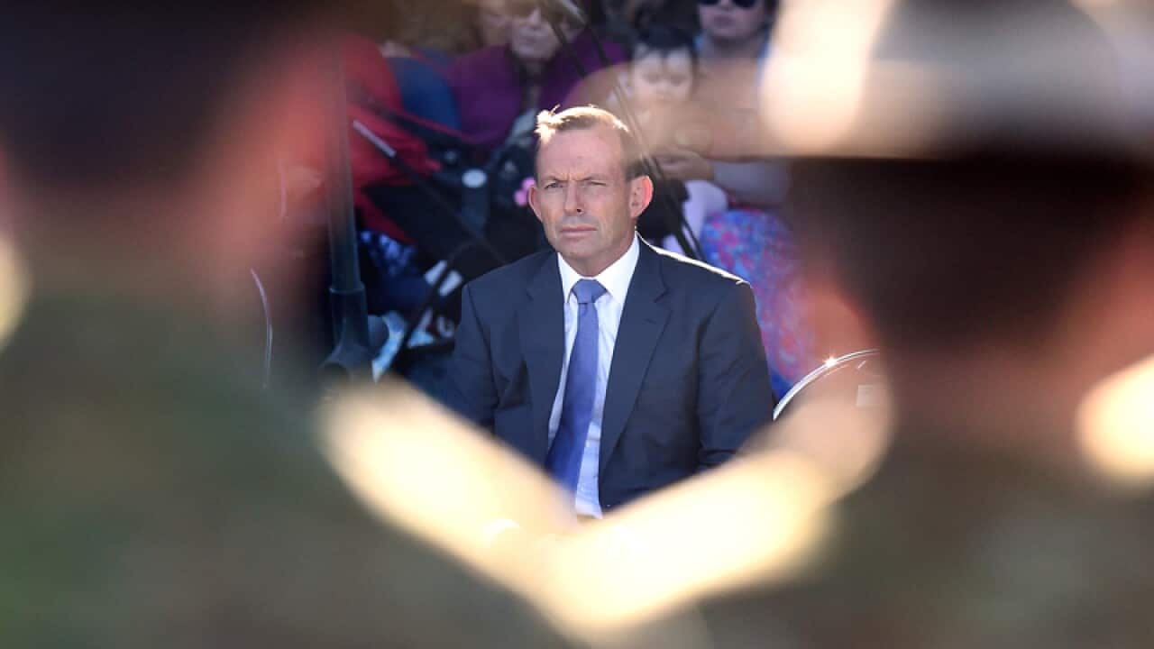 Australian Prime Minister Tony Abbott.