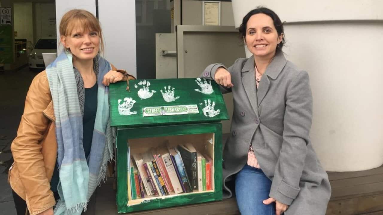 Lucie Maucher und Eliska Jeffrey von Froebel