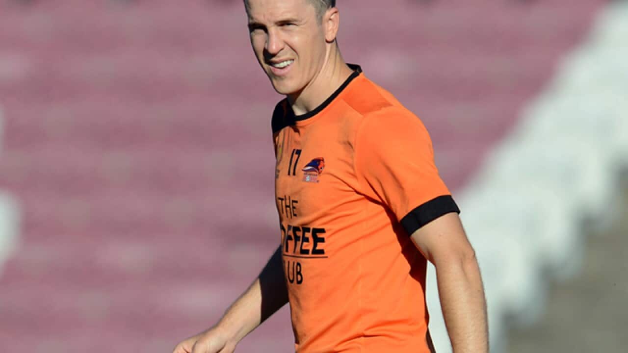 File photo of injured midfielder Matt McKay