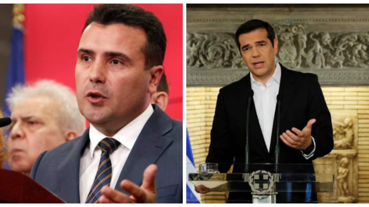 The dispute over the name issue of Macedonia