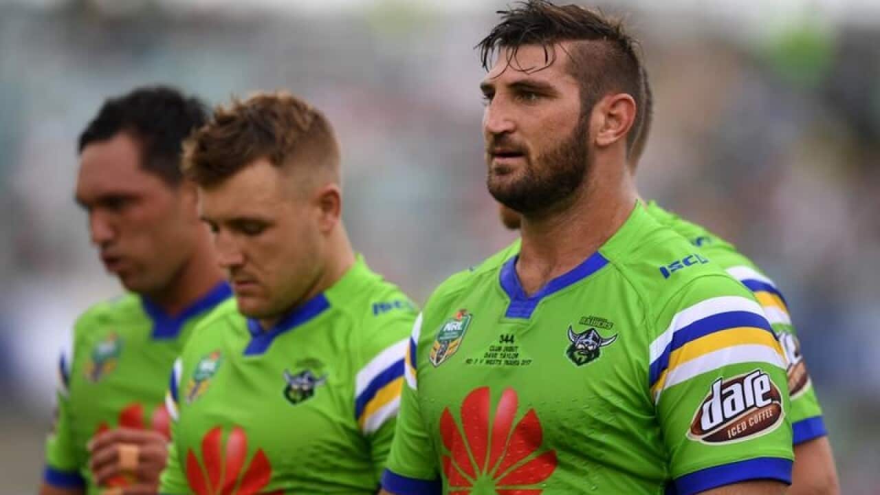 NRL RAIDERS TIGERS TAYLOR