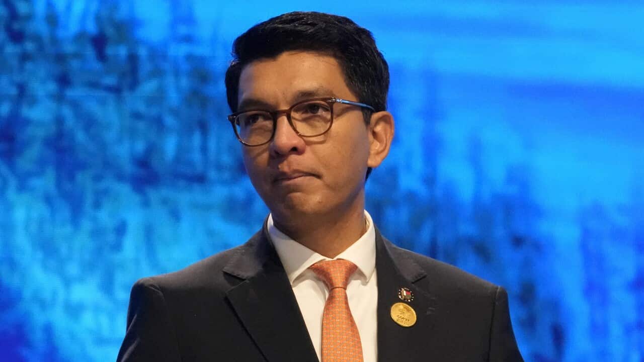 Andry Nirina Rajoelina, president of Madagascar