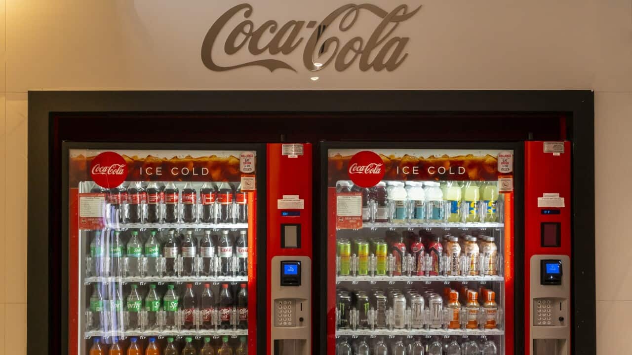 NY: Coca-Cola vending machines