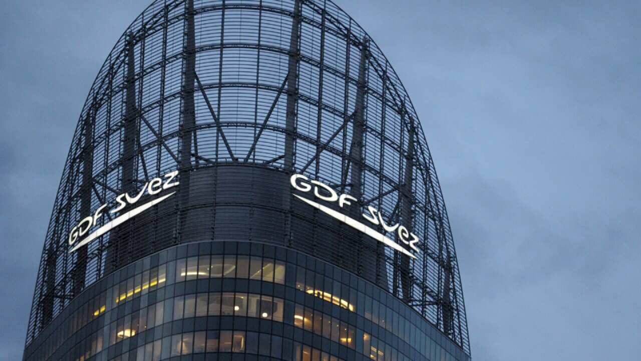 GDF Suez signage in Paris