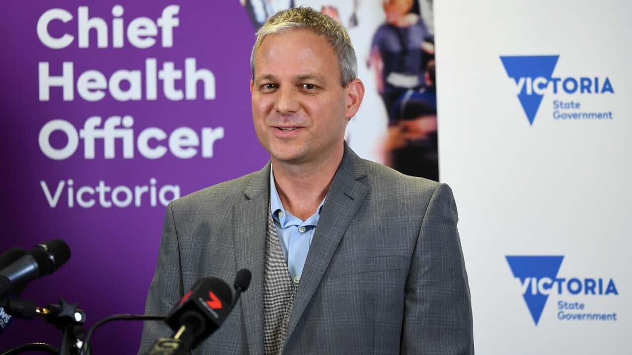 Victoria's Chief Health Officer Dr Brett Sutton
