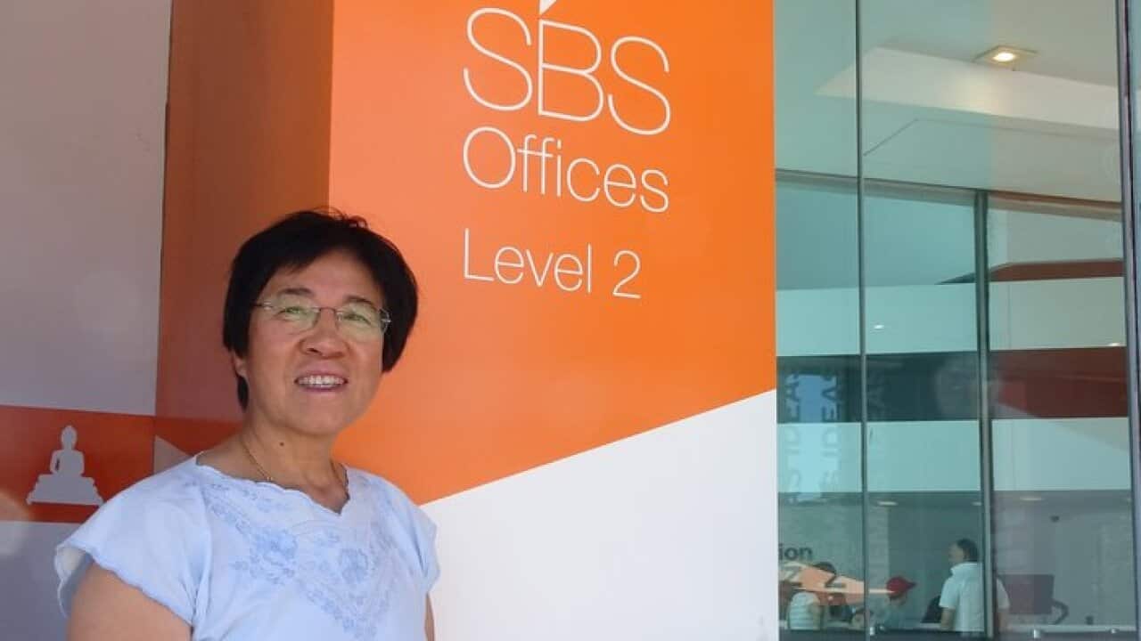 Wong Ching Han arrives at SBS Melbourne