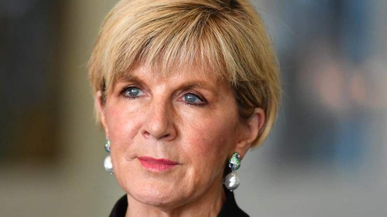 Foreign Minister Julie Bishop