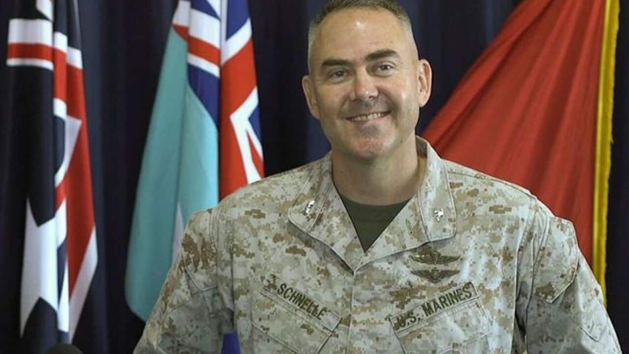 Head of Darwin's US Marine station Colonel James Schnelle