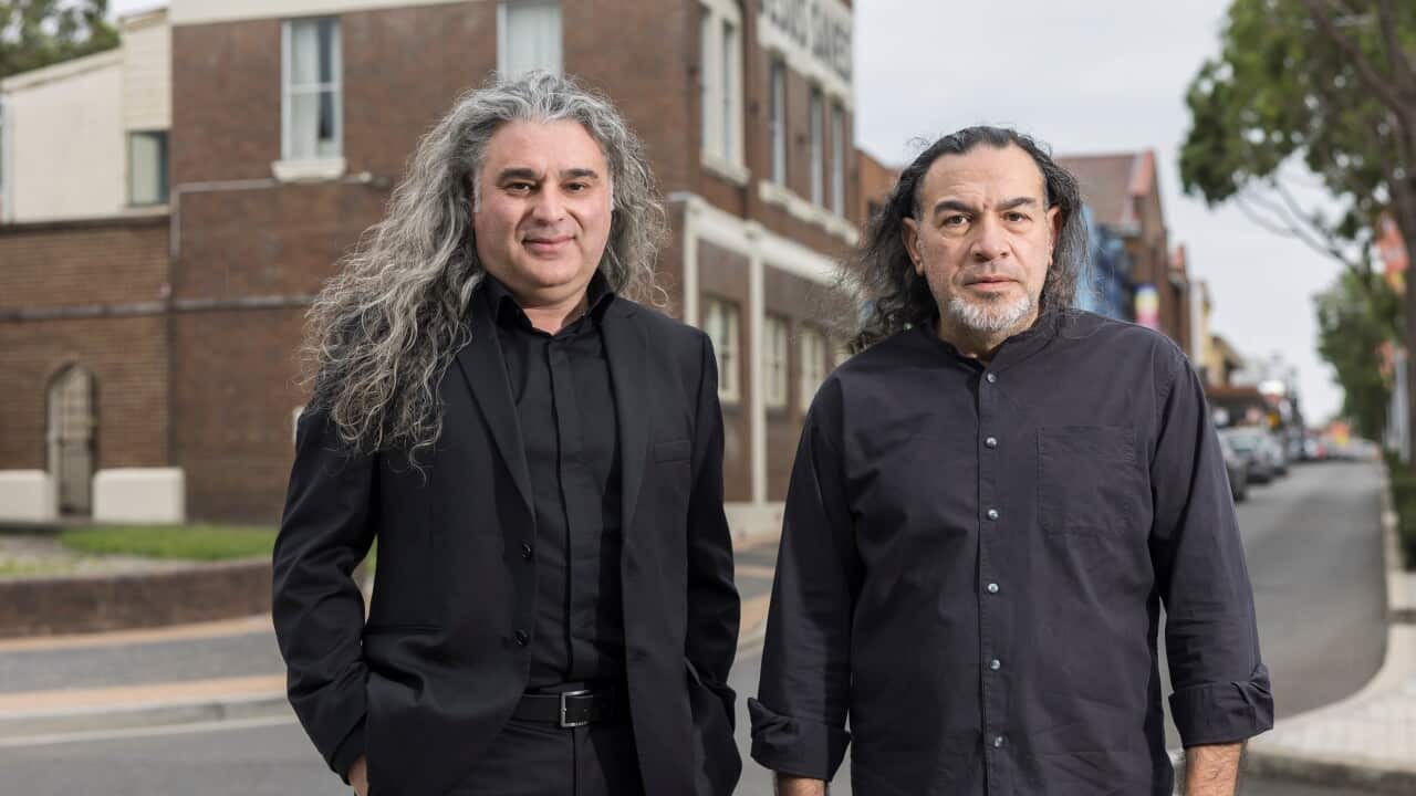 Curator Michael Dagostino and visual artist Khaled Sabsabi who will represent Australia at next year's Venice Biennale.