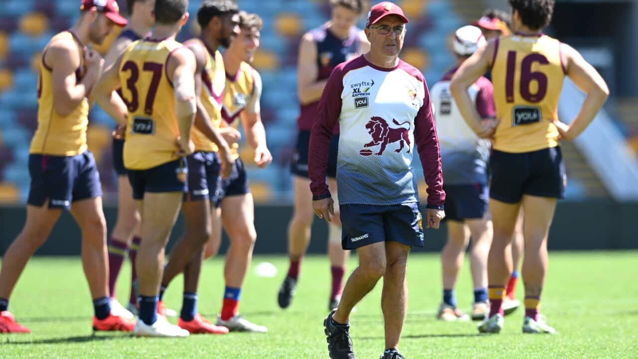 AFL LIONS TRAINING