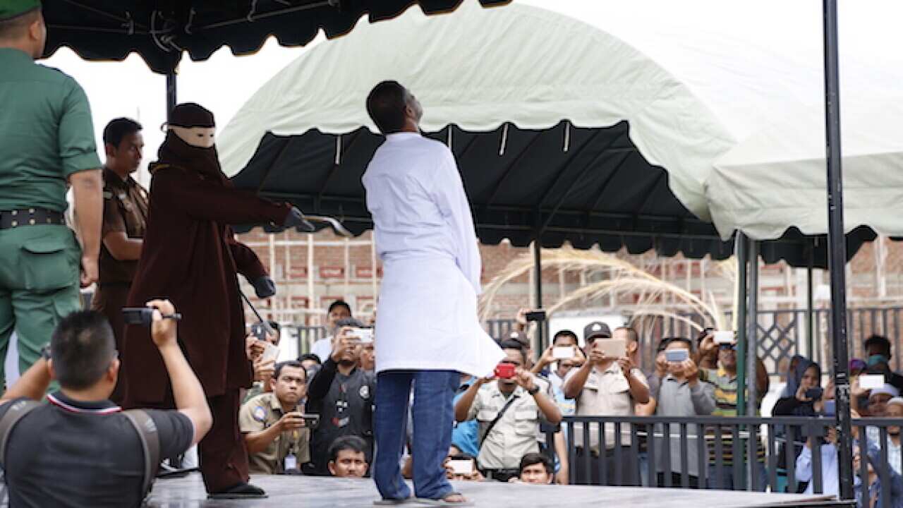 Hard laces penalty in Aceh