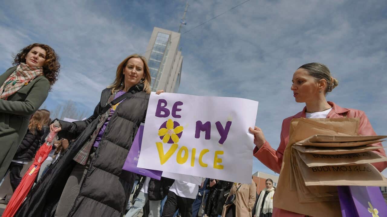 KOSOVO-GENDER-WOMEN-WAR-VIOLENCE-DEMO