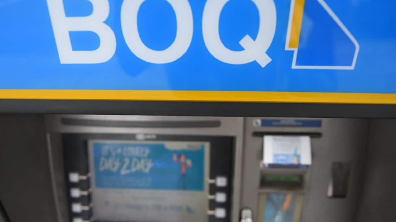 A Bank of Queensland ATM