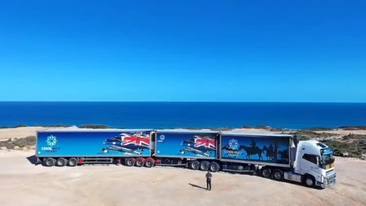 Fahmi Dari Terengganu Pandu Trailer Panjang Hantar Barangan Seluruh Australia.