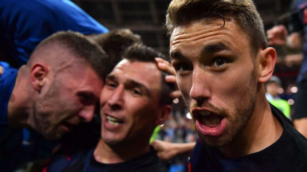Croatia second goal against England (YURI CORTEZ/AFP/Getty Images)