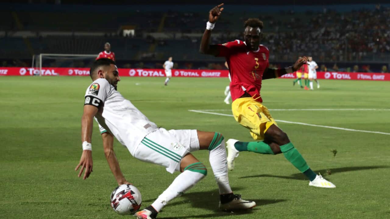 Algeria's Riyad Mahrez