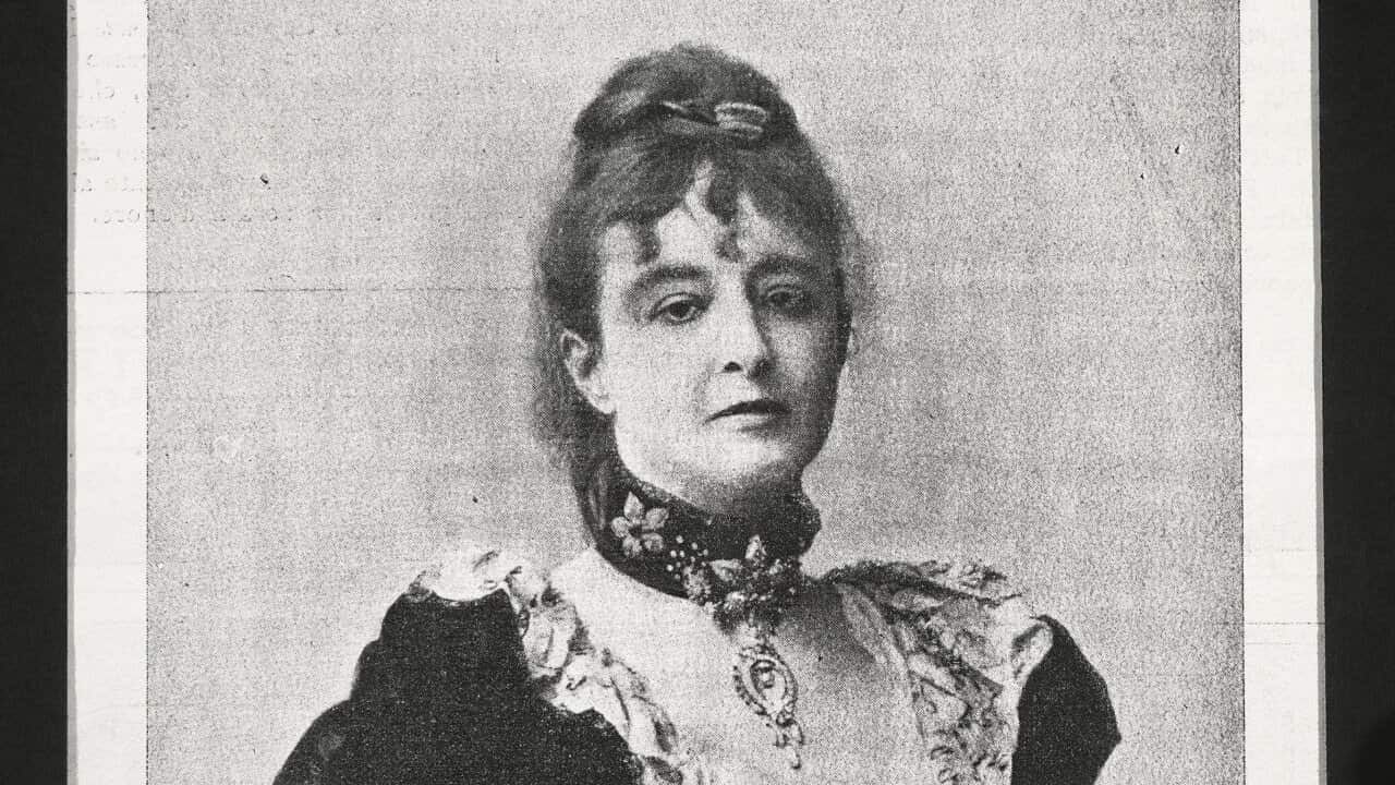 Italian writer and poetess Evelina Cattermole Mancini, known under the pseudonym of Countess Lara