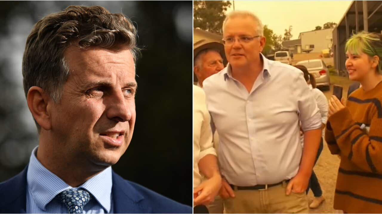 NSW Transport Minister Andrew Constance says the prime minister's hostile reception was 'probably...deserved'.