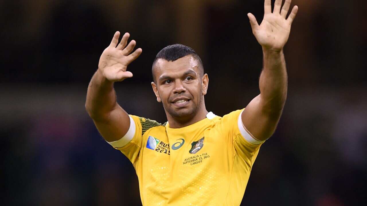 Wallabies utility back Kurtley Beale