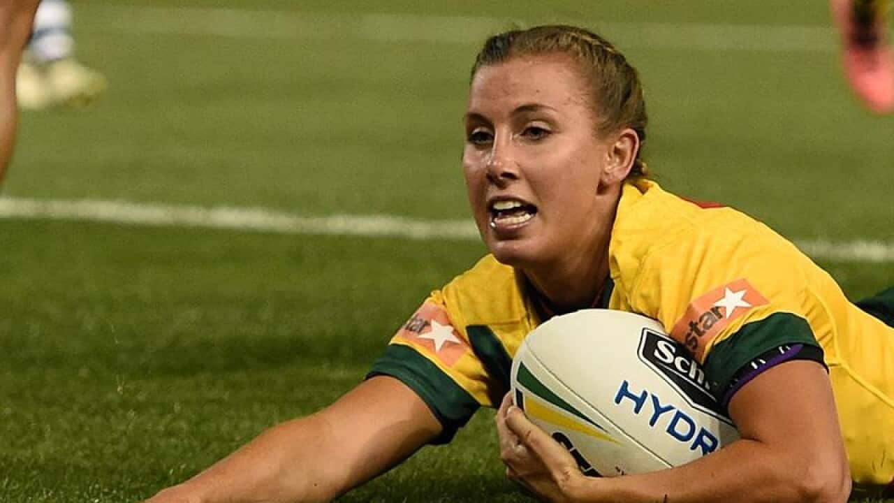 Samantha Bremner of the Jillaroos